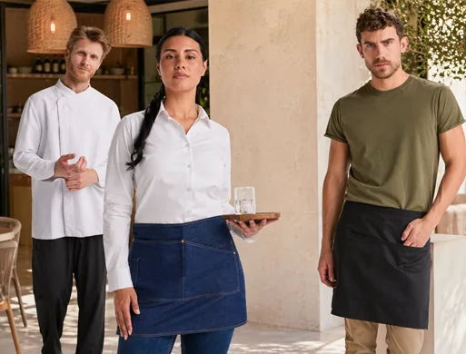ropa para hosteleria roly